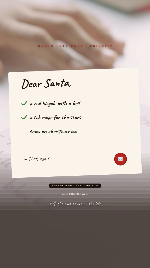 Letter to Santa Template | Deus Video